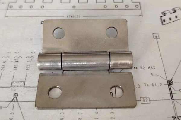 3 Inch Carbon Steel Industrial Hinge For Cabinet Distribution Box Door